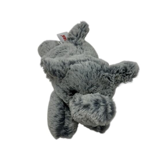 Aurora Gray Elephant Plush Stuffed Animal Soft Mini Toy Beanbag Pellets Cute - Picture 8 of 10